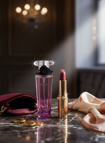 ادکلن زنانه 25 میل برند لانکوم ترزور میدنایت رز | Lancome Tresor Midnight Rose