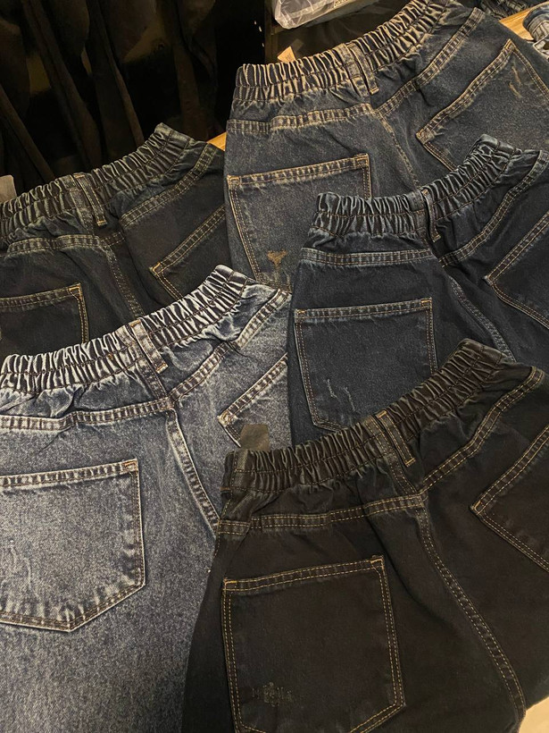 شلوار جین زنانه نیم بگ (نیمبگ ) کد 17/5