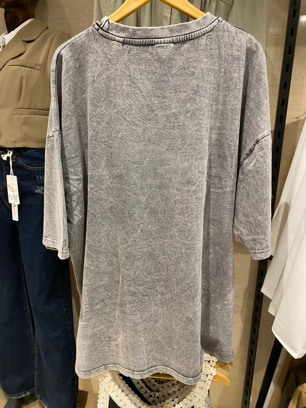 تیشرت نخ و پنبه یونیسکس (مردانه و زنانه ) bershka وارداتی